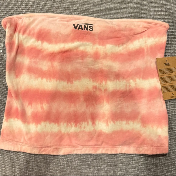 Vans SunWaves tie dye tube top in pink - Picture 4 of 5